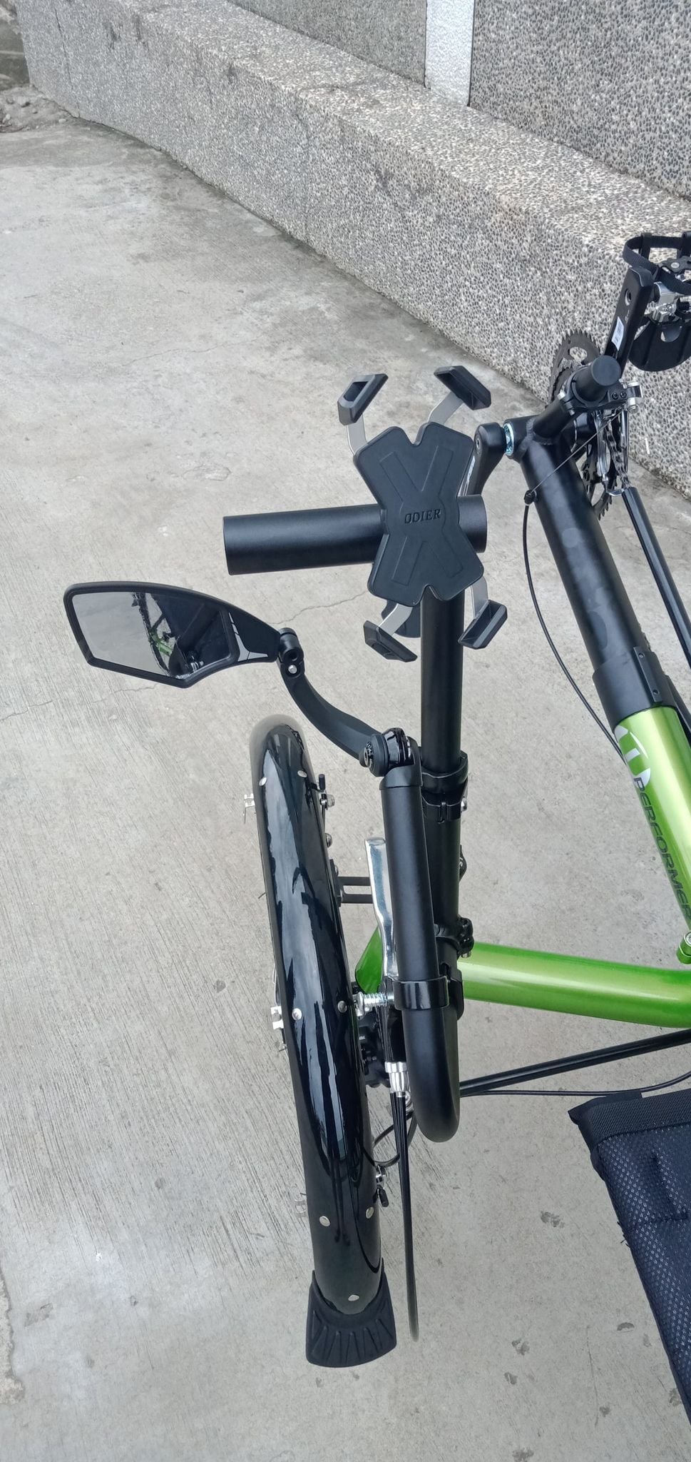 recumbent trike assist bars