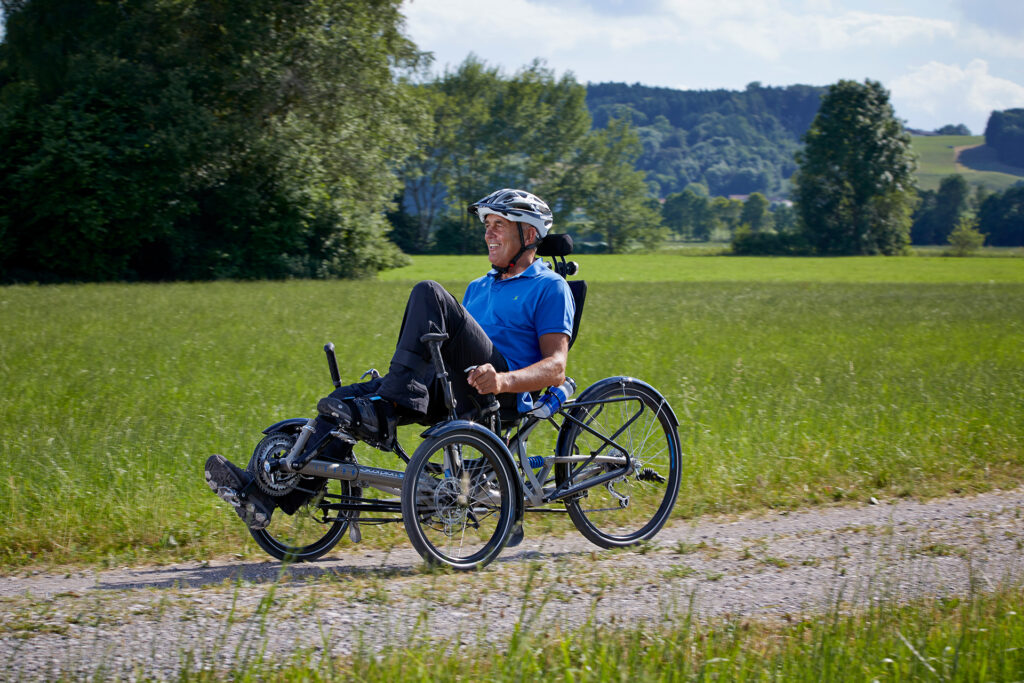 heavy duty recumbent trike