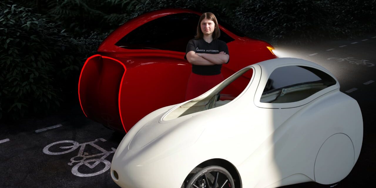 🎥 LBR: Young lady designing new velomobile!