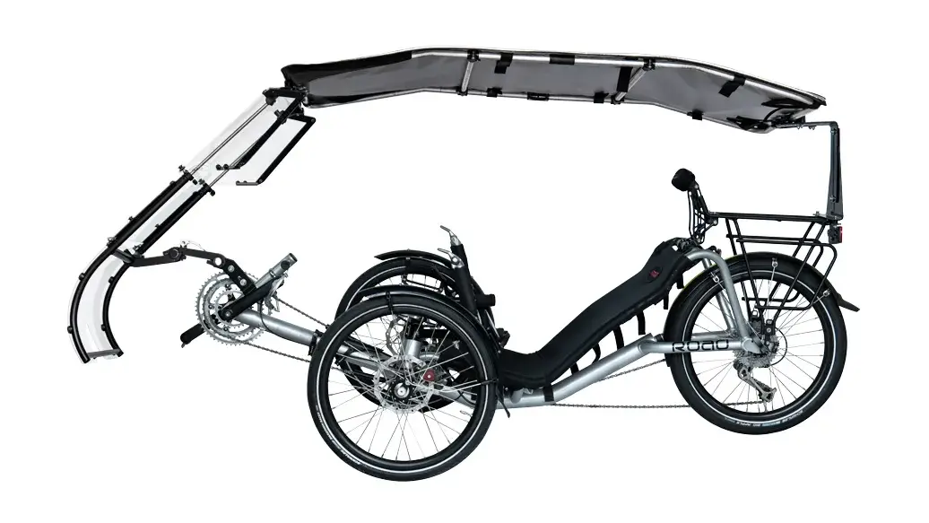 Veltop Power Ride new canopy designed to support solar panel Recumbent .news