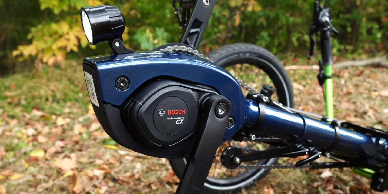 AZUB brings the best of Bosch to the world of recumbents