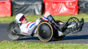 James Coxon racing the Phantom MINI T trike