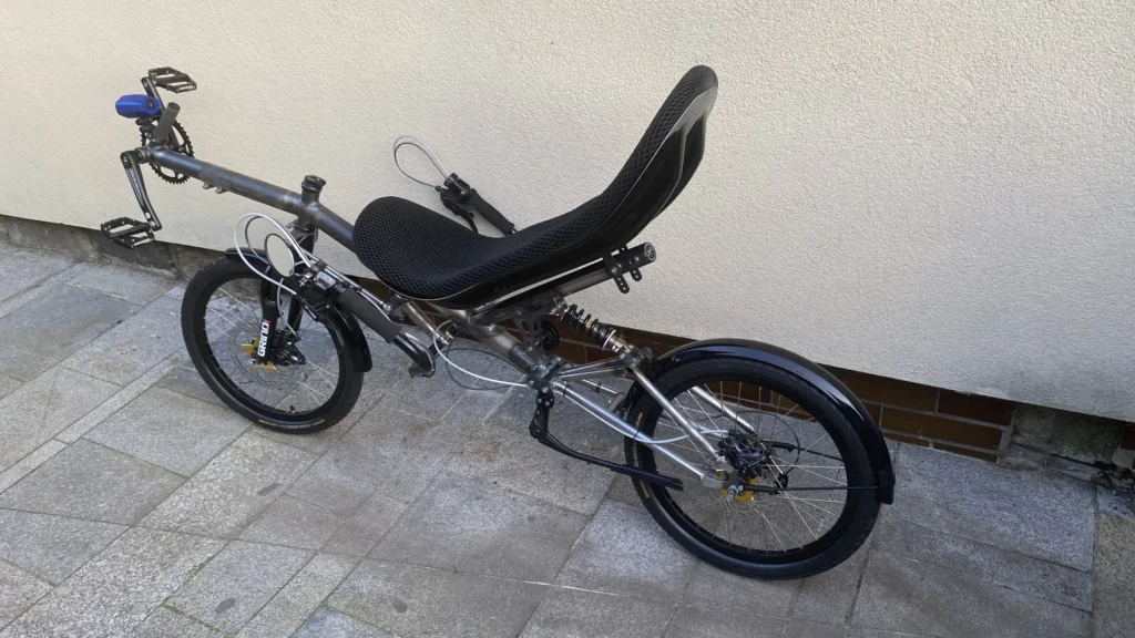 DIY recumbent in its bare form